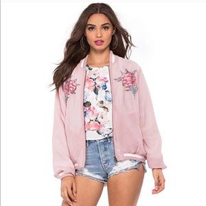 Show me your mumu lightweight jacket NWOT